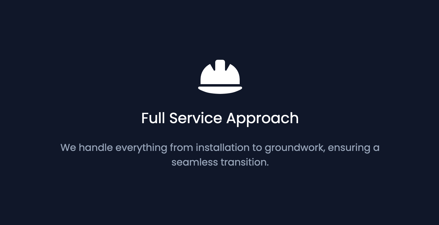 Full Service Approach