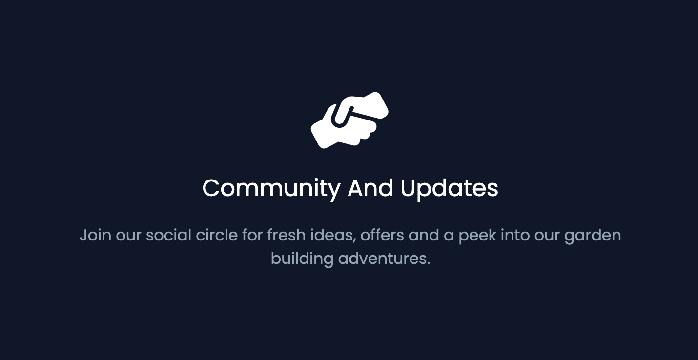 Community &amp; Updates