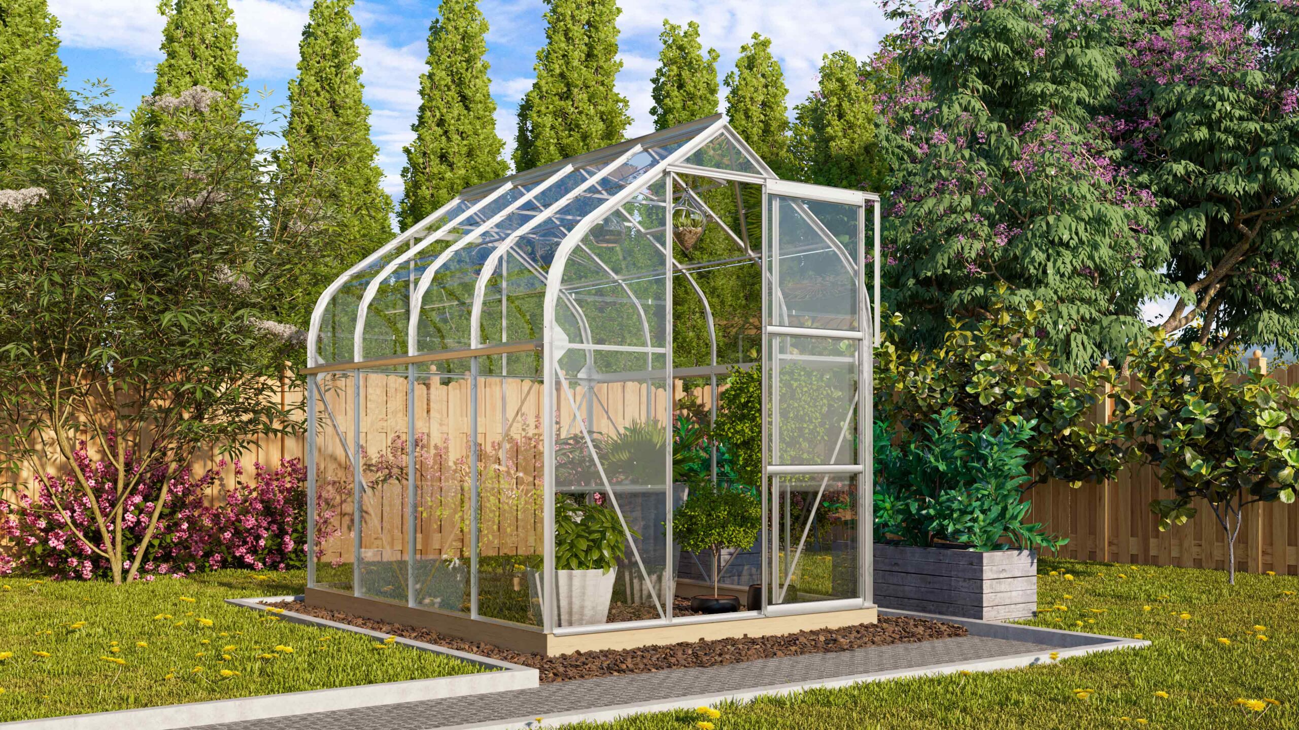 Vitavia Orion Greenhouse Package 6ft Wide