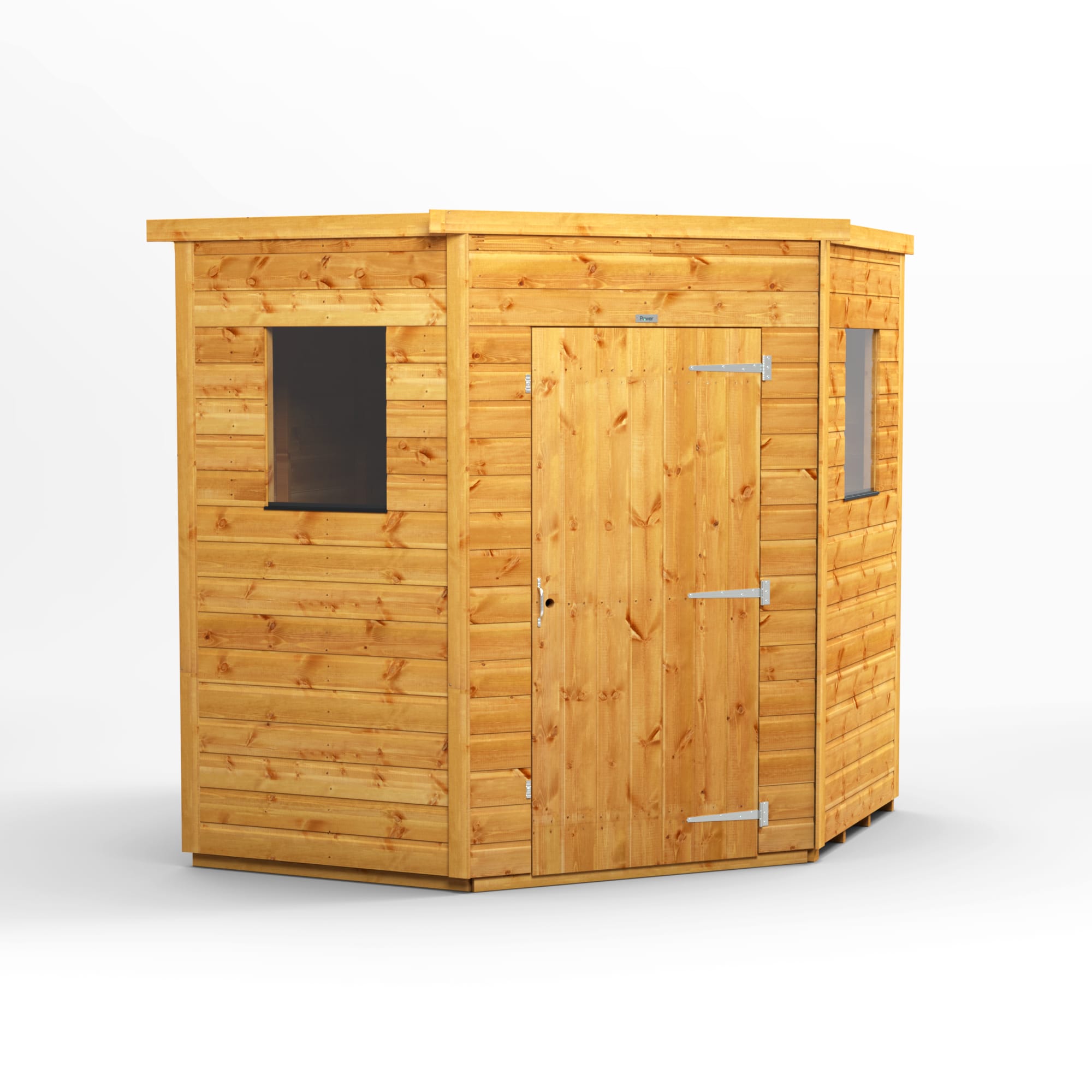 Power Corner Shed