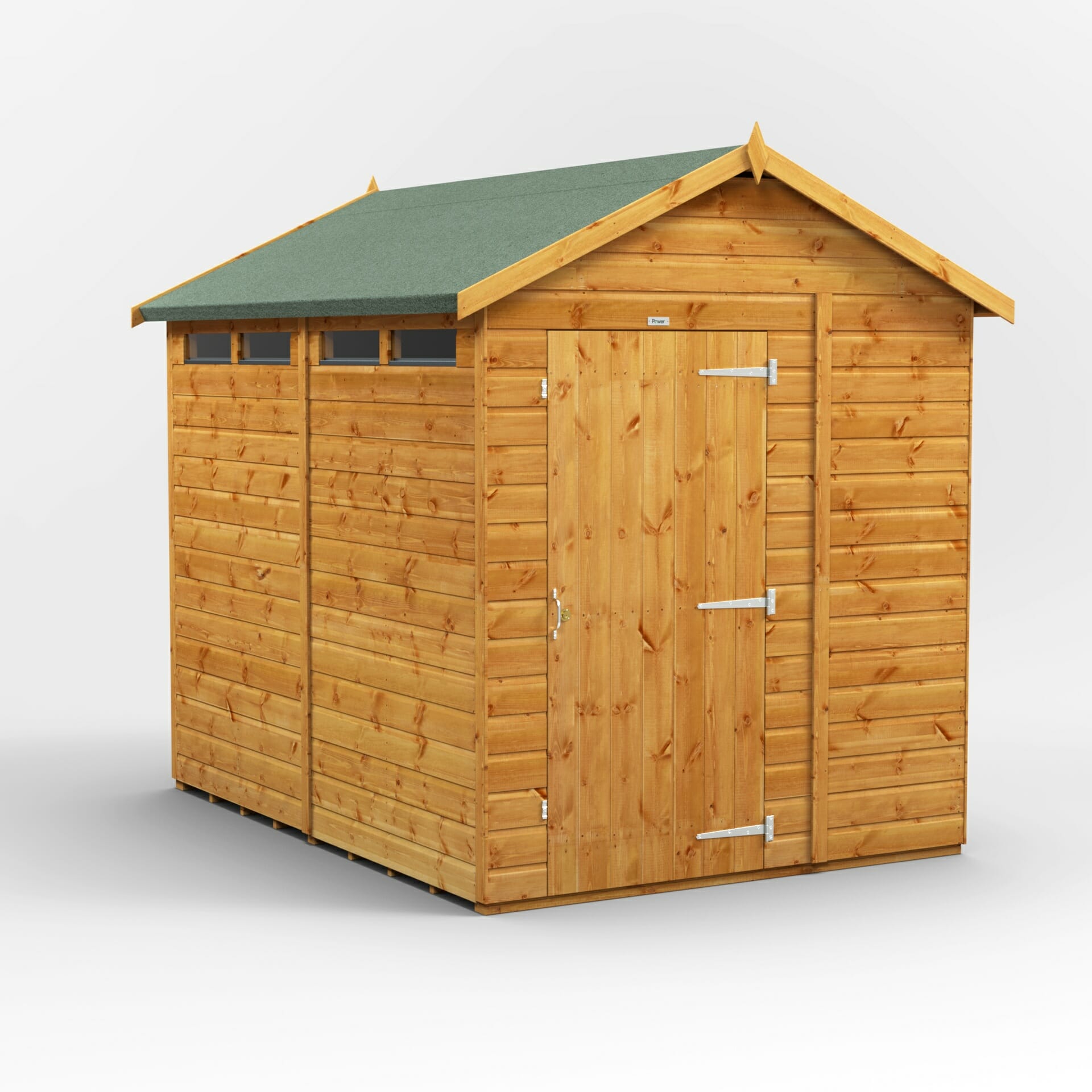 Power Apex Security Shed