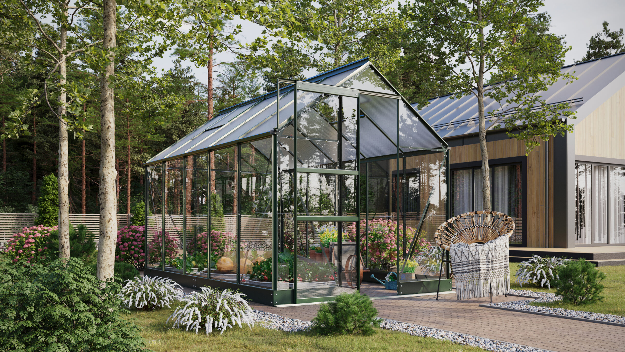 Vitavia Apollo Greenhouse Package 6ft Wide