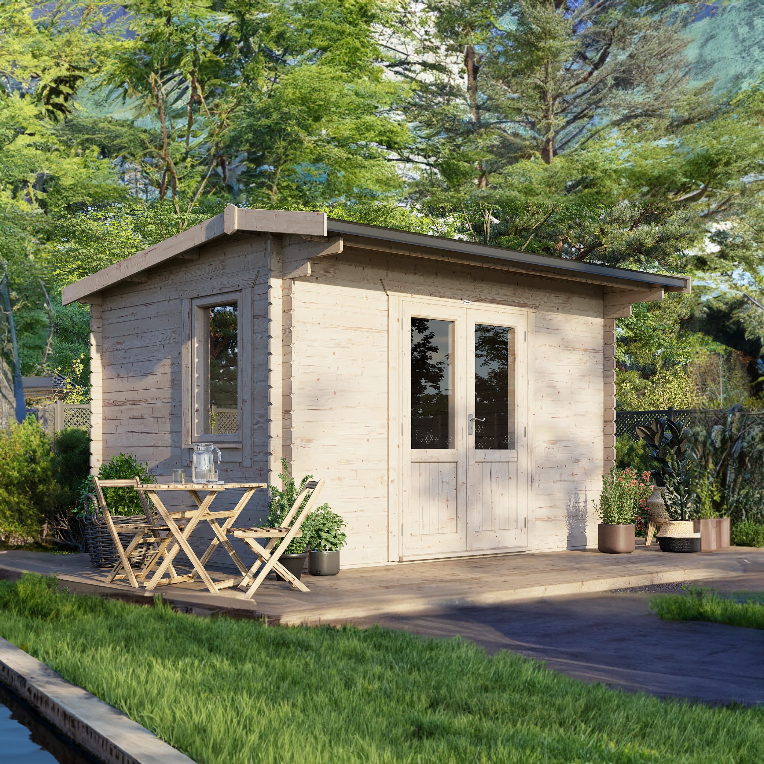 Power Apex Log Cabin - 28mm