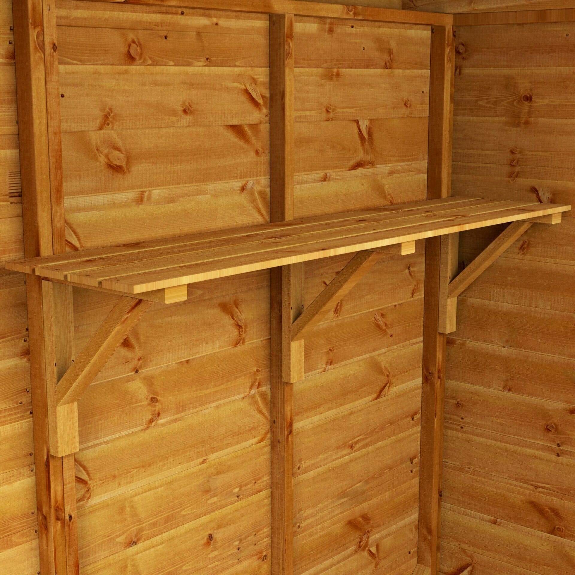 4ft Shed Shelving