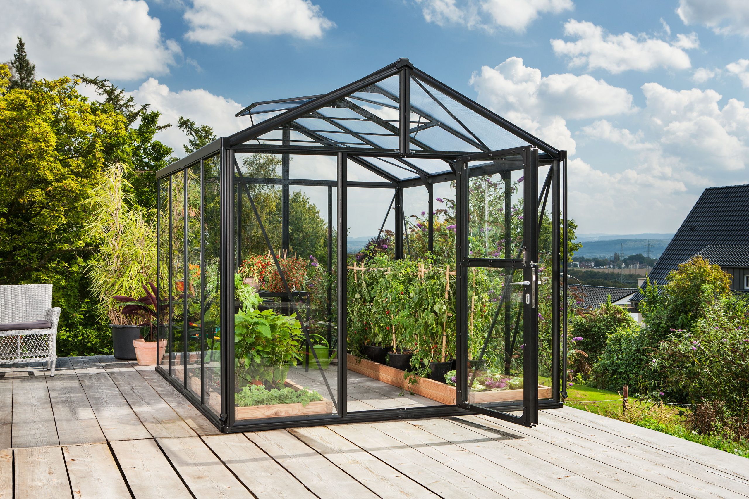 Vitavia Zeus Greenhouse Package 8ft Wide