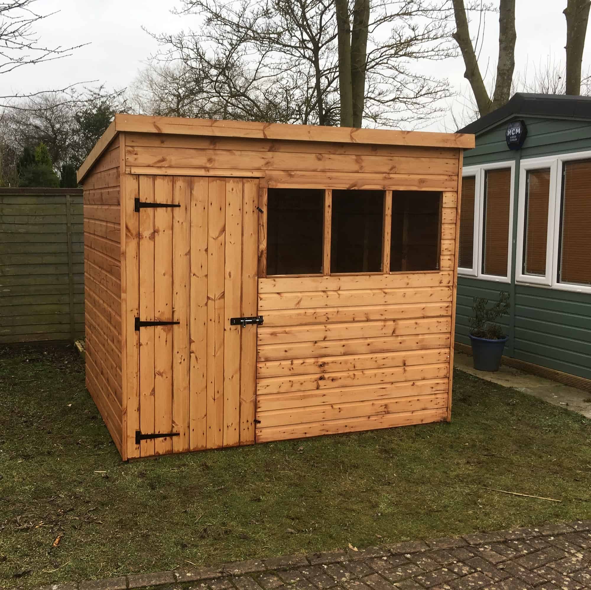 Denington Pent Shed