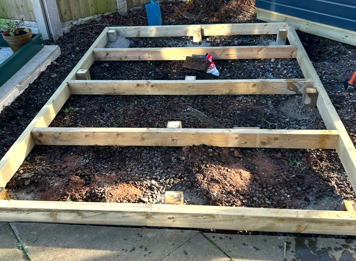 A&J Sectional Timber Frame Base 