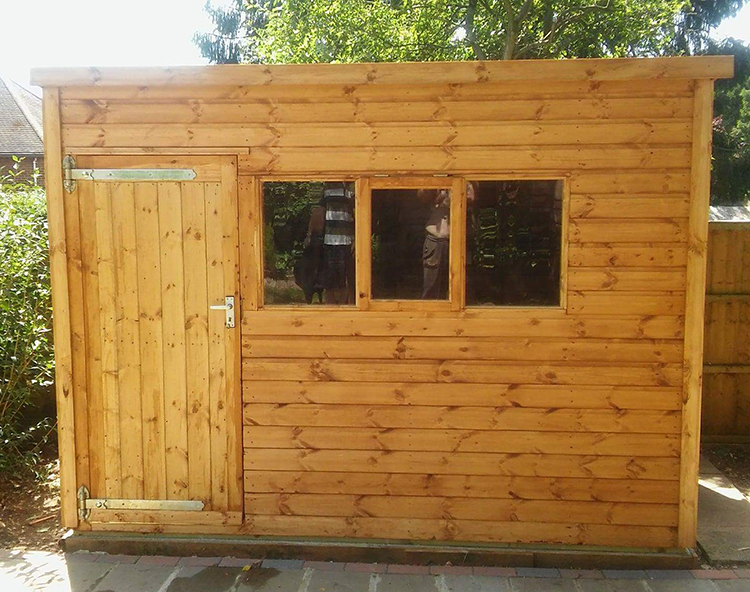 Barnwell Heavy Duty Pent Workshop Shed